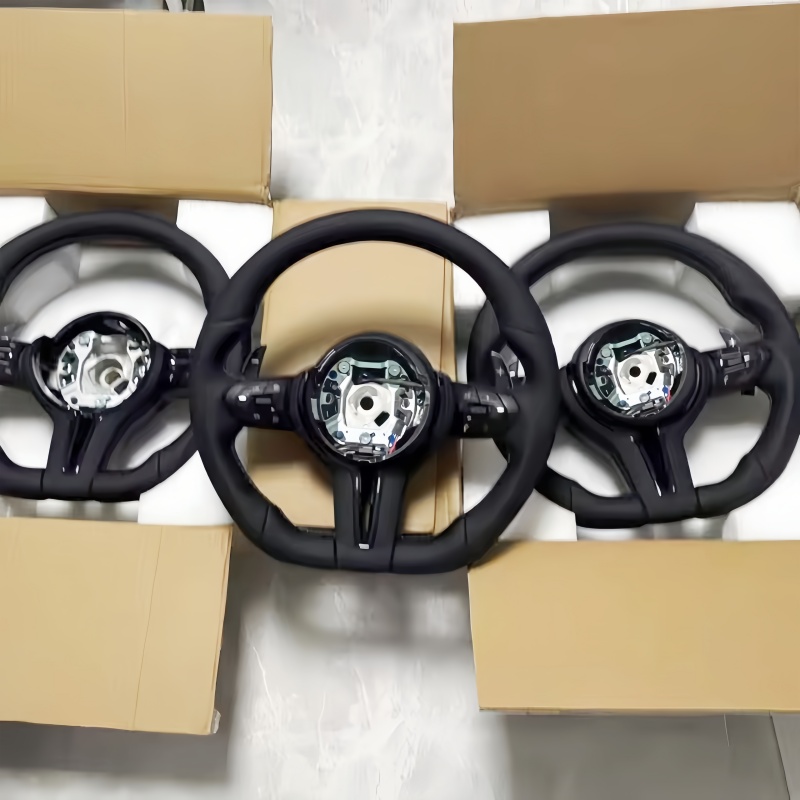 Car Accessories Kit - Volante de couro para BMW F10