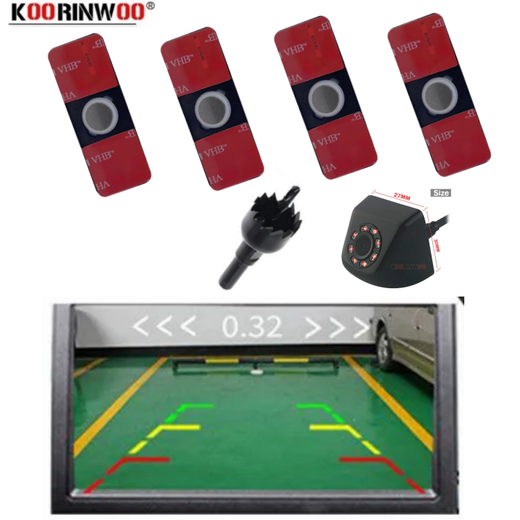 Car Accessories In India - Kit de Sensores para Carros 16.5MM,