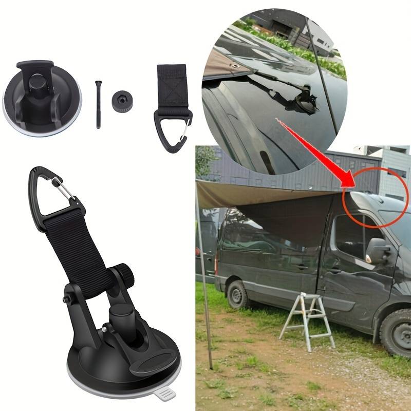 Car Accessories For Camping - 4 pçs motorhomes carro ventosa âncora