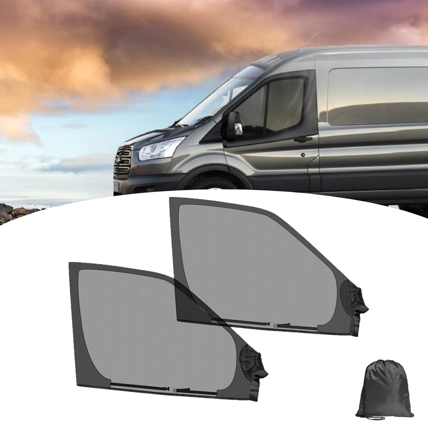 2 peças de telas universais co - Car Accessories Window avaliação e preço