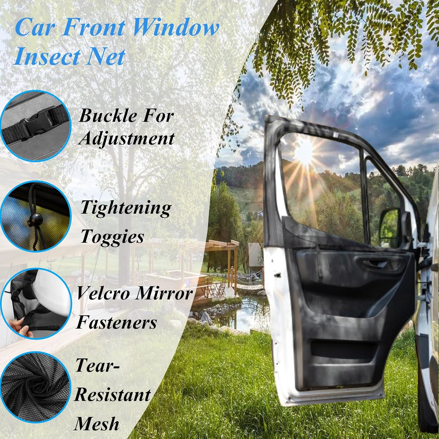 2 peças de telas universais co - Car Accessories Window avaliação e preço