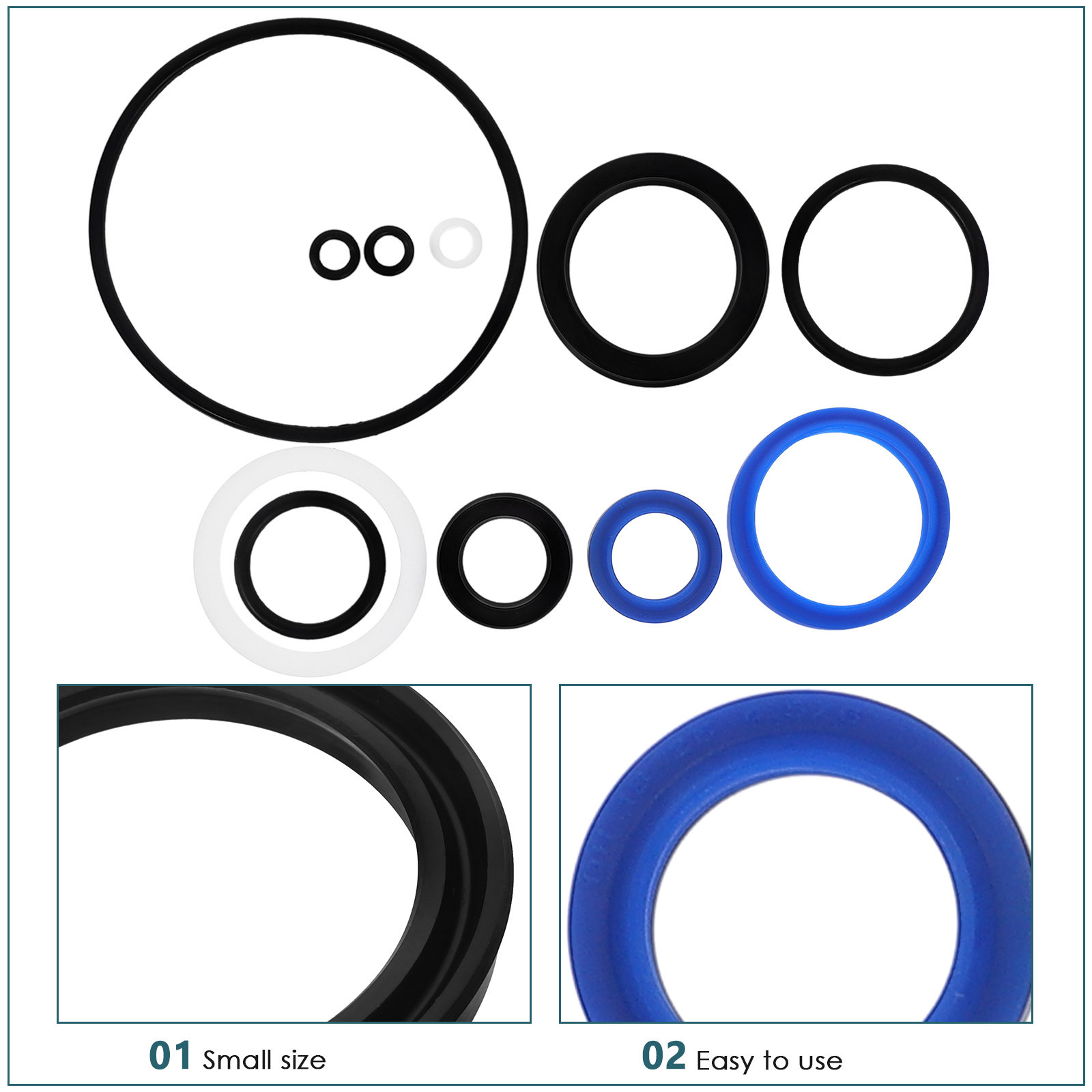 Kit de 10 Anéis de Vedação de  - Car Accessories Kit avaliação e preço