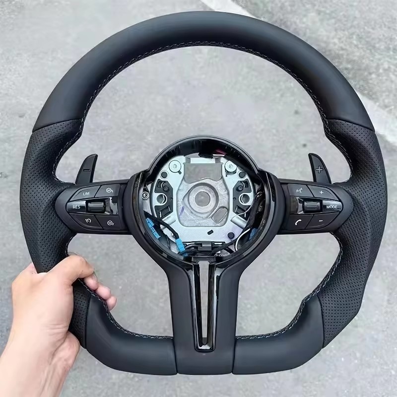 Volante de couro para BMW F10  - Car Accessories Kit avaliação e preço