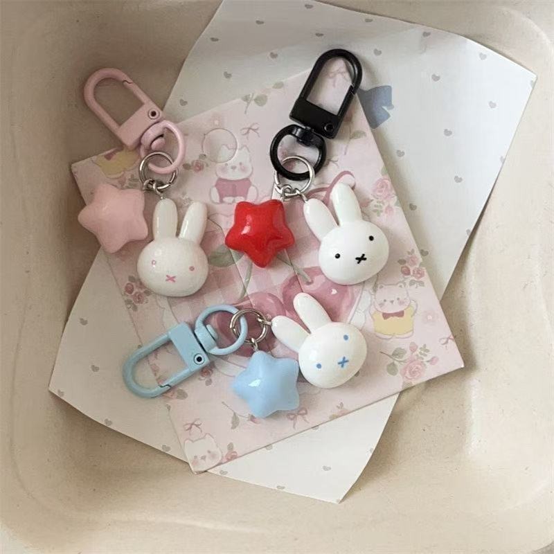 Chaveiro Kawaii Miffy, Charmos - Car Accessories Kit avaliação e preço