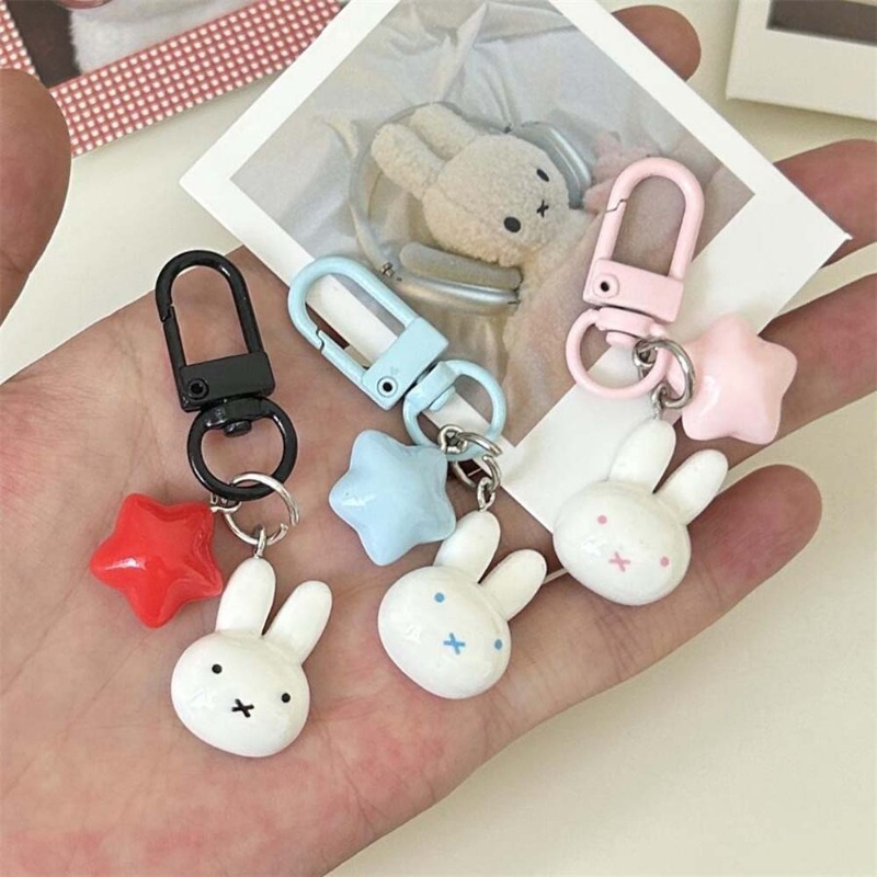 Chaveiro Kawaii Miffy, Charmos - Car Accessories Kit avaliação e preço