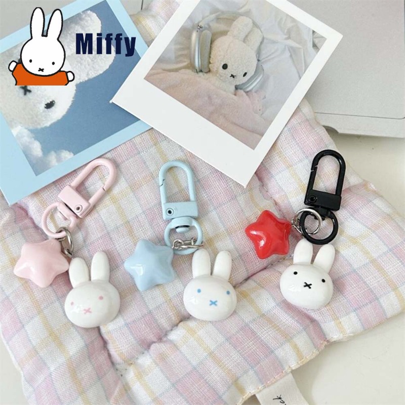 Chaveiro Kawaii Miffy, Charmos - Car Accessories Kit avaliação e preço